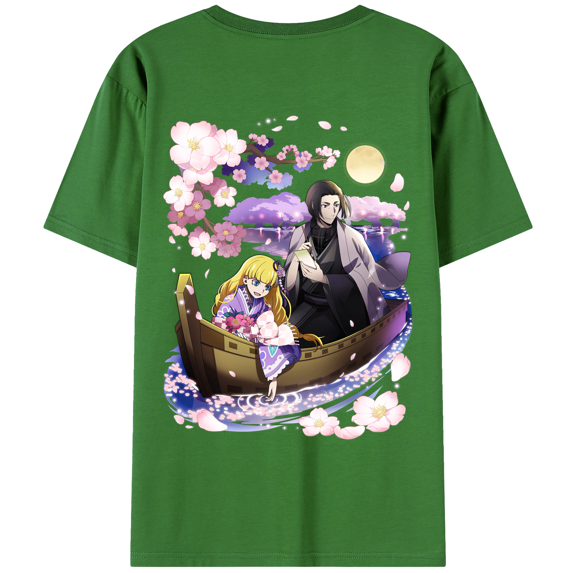 （画像用） 文豪ストレイドッグス Bungo Stray Dogs レディース半袖Tシャツ(バックプリント)